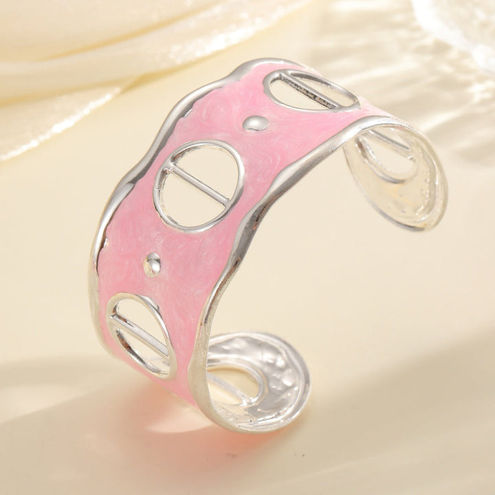 Women Open Bangle with Modern, Transparent Design All Fashion