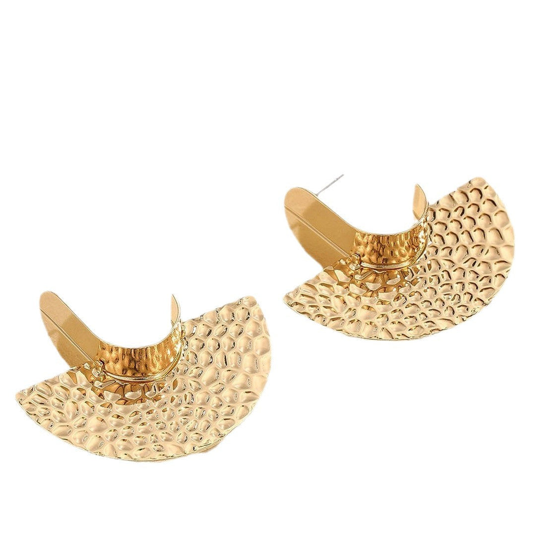 Women's Hanging Earrings with Artistic, Textured Design All Fashion