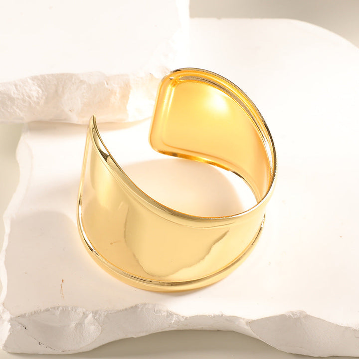 Women Open Bangle with Artistic Relief Design All Fashion