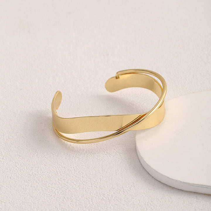 Women Open Bangle in Minimalist Design All Fashion