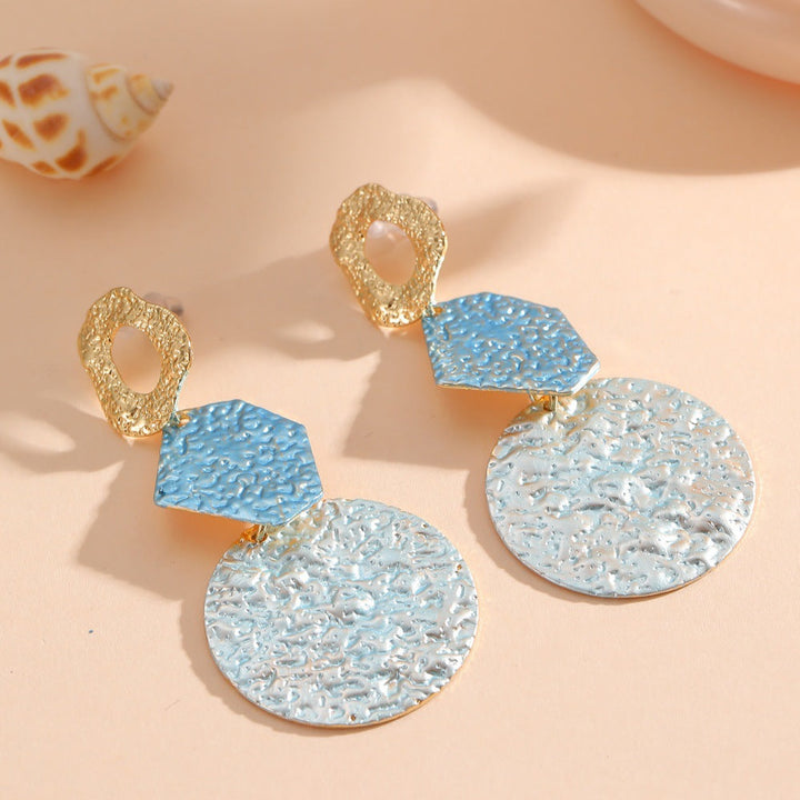 Women's Hanging Earrings with Modern Geometric Design All Fashion