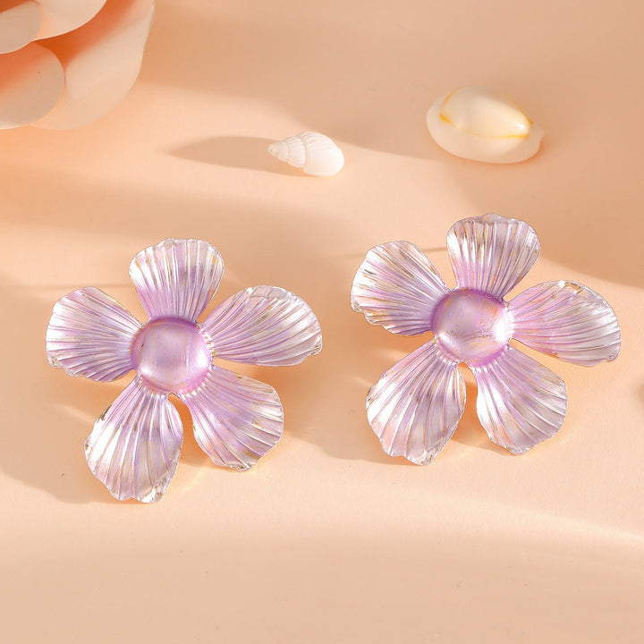 Women's Hair Clips in Artistic Flower Motif All Fashion