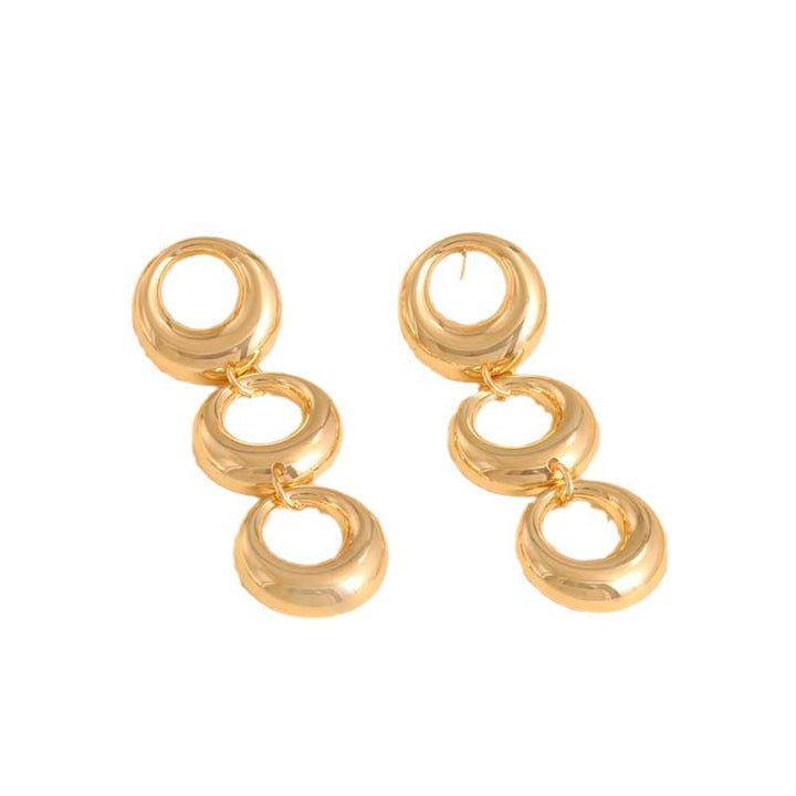 Women's Hanging Earrings with Modern, Geometric Elements All Fashion