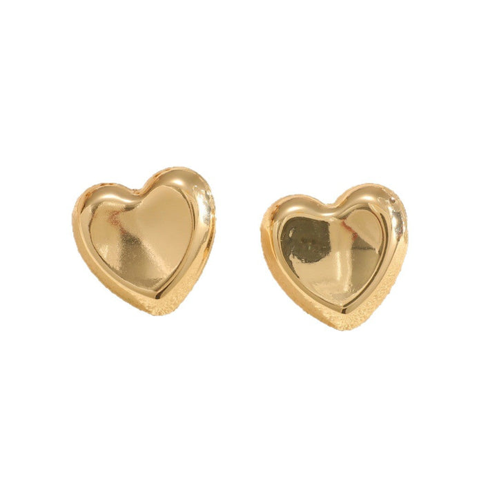 Women's Open Bangle with Elegant Heart Shape All Fashion