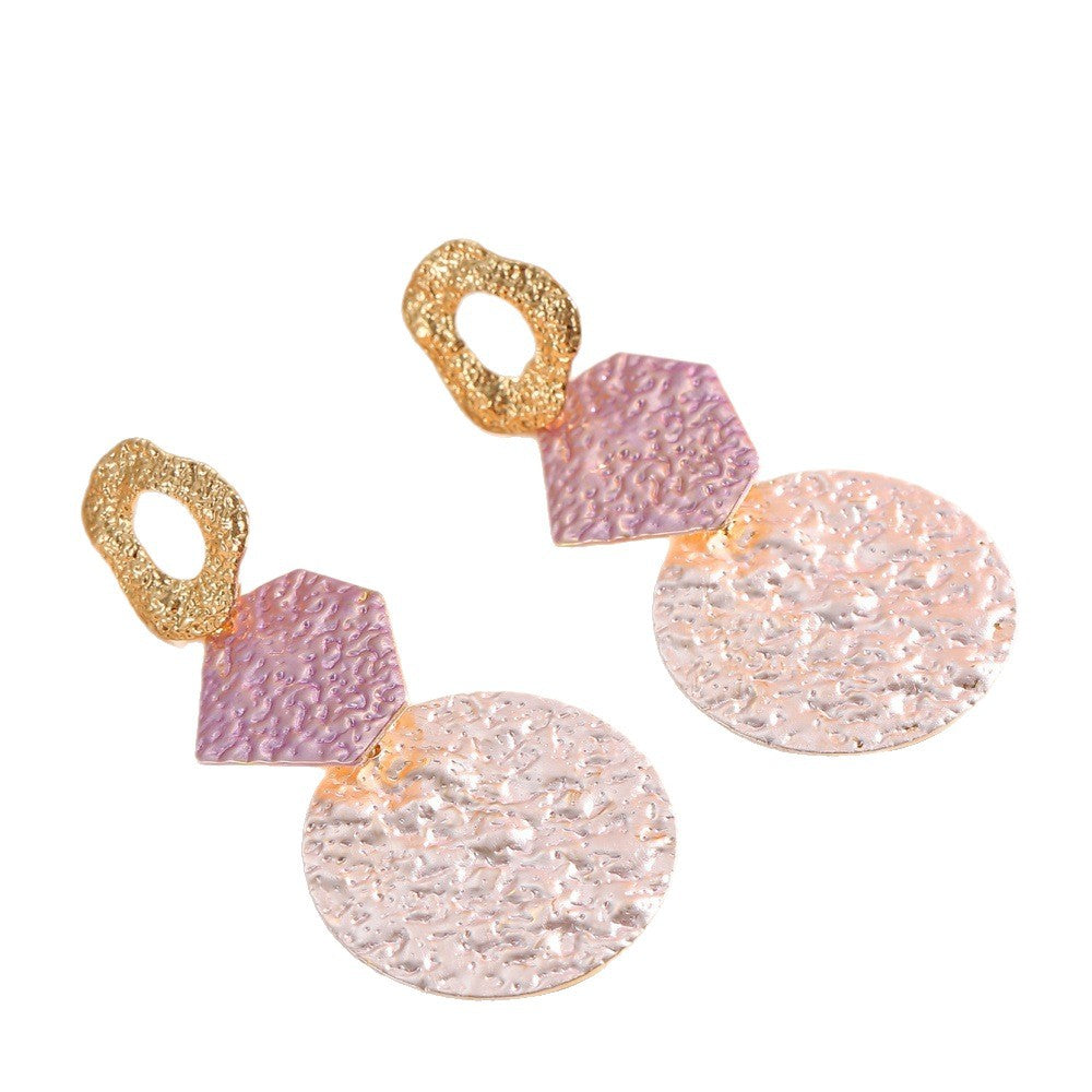Women's Hanging Earrings with Modern Geometric Design All Fashion