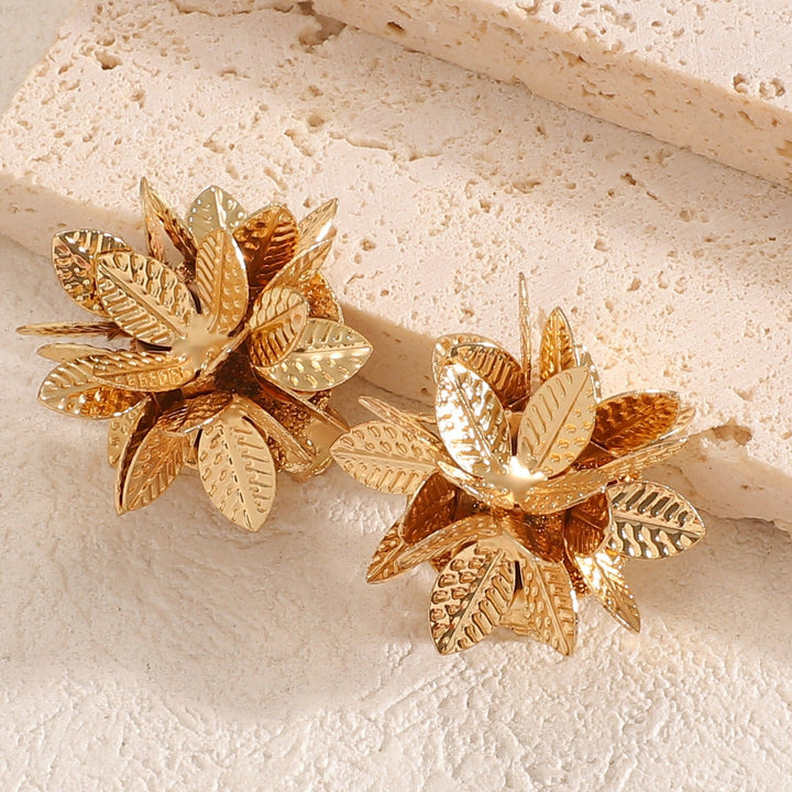 Women's hair clips in luxurious leaf design All Fashion