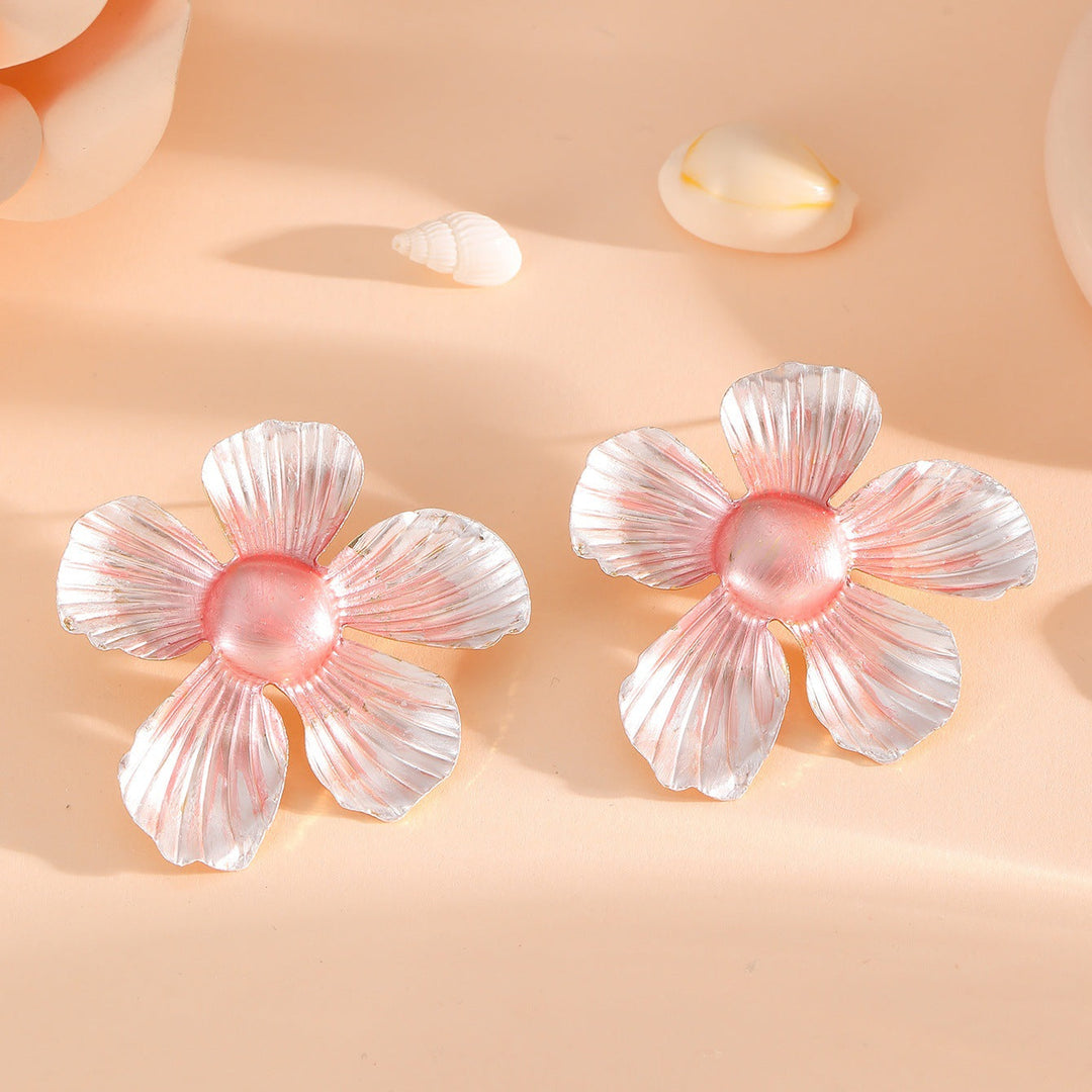 Women's Hair Clips in Artistic Flower Motif All Fashion