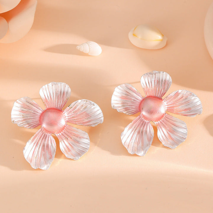 Women's Hair Clips in Artistic Flower Motif All Fashion