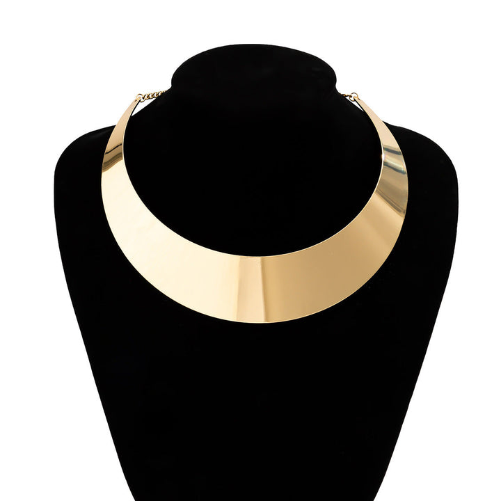 Women Choker Necklace with Modern V Design All Fashion