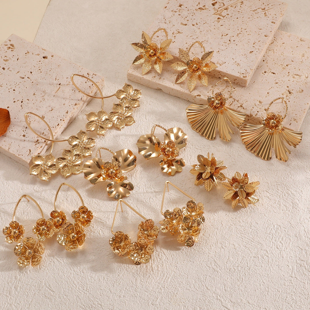 Women's hair clips in luxurious leaf design All Fashion