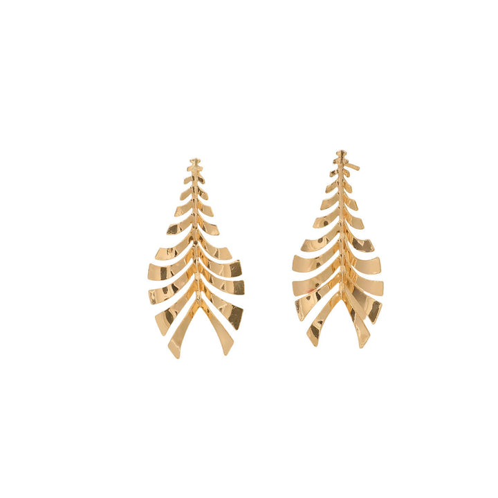Women Hanging Earrings in Elegant Leaf Design All Fashion