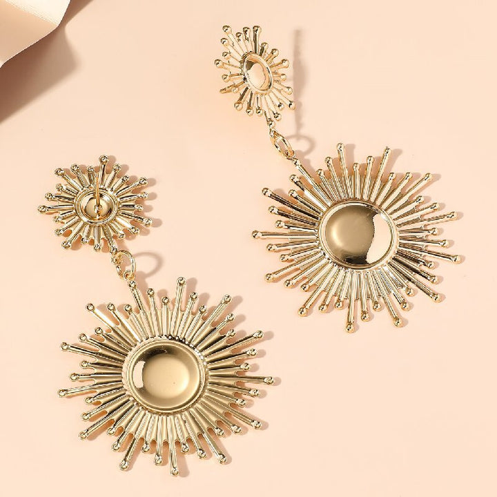 Women's Hanging Earrings in Modern Radiant Design All Fashion