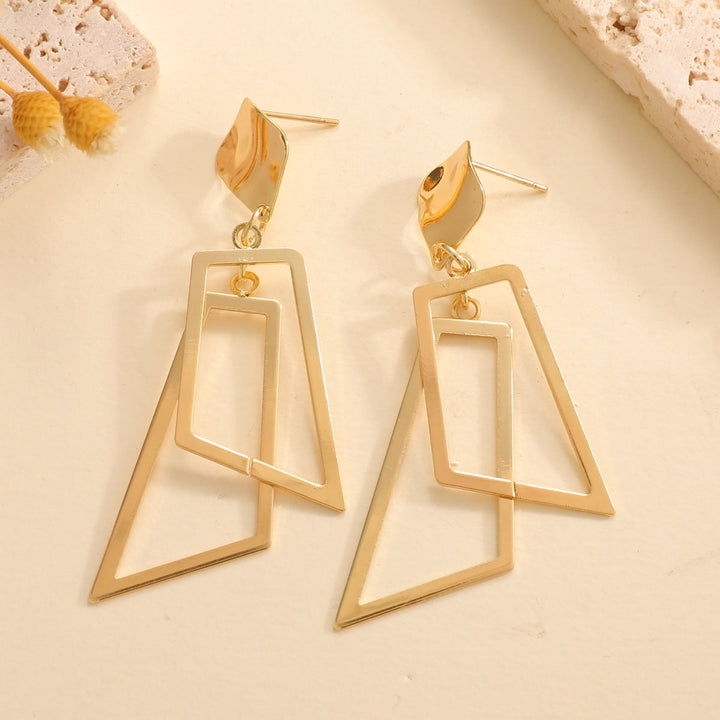 Women's Hanging Earrings in Modern Geometric Design All Fashion
