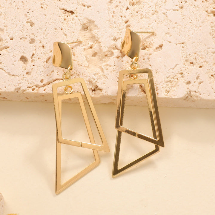 Women's Hanging Earrings in Modern Geometric Design All Fashion