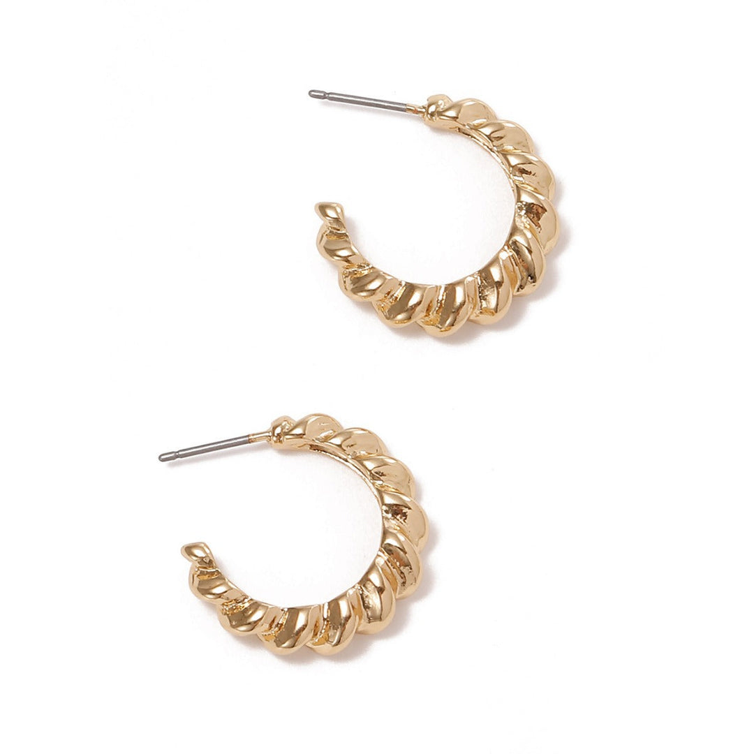 Women Hanging Earrings with Elegant Wave Design All Fashion