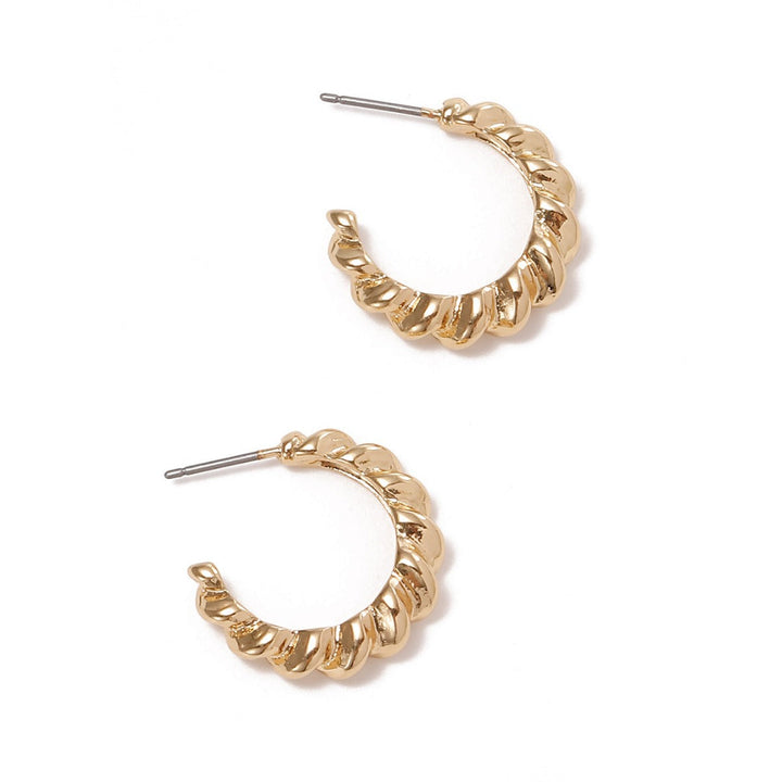 Women Hanging Earrings with Elegant Wave Design All Fashion
