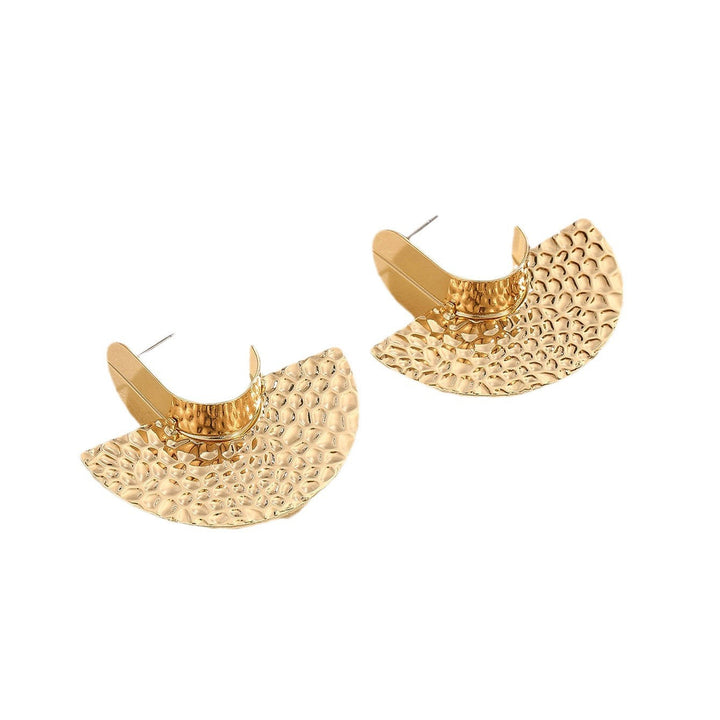 Women's Hanging Earrings with Artistic, Textured Design All Fashion