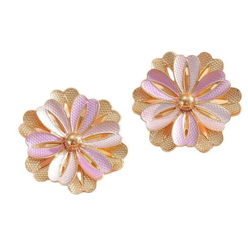 Ladies Hair Clips with Artistic Flower Design All Fashion