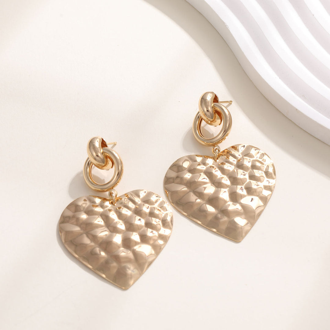 Women's Elegant Statement Earrings with Leaf Design All Fashion