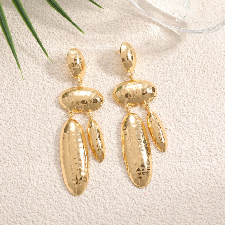 Women Hanging Earrings with artistic, three-dimensional design All Fashion