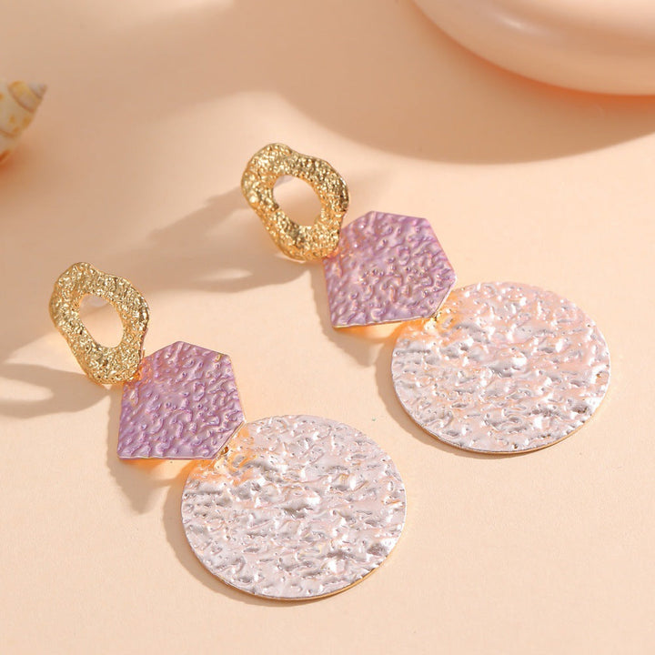 Women's Hanging Earrings with Modern Geometric Design All Fashion