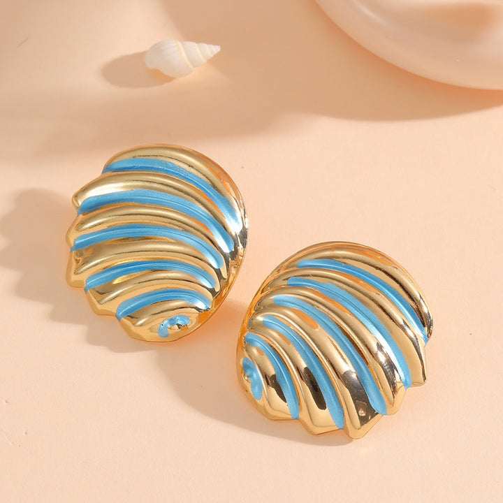 Women's ear clips in maritime shell design All Fashion
