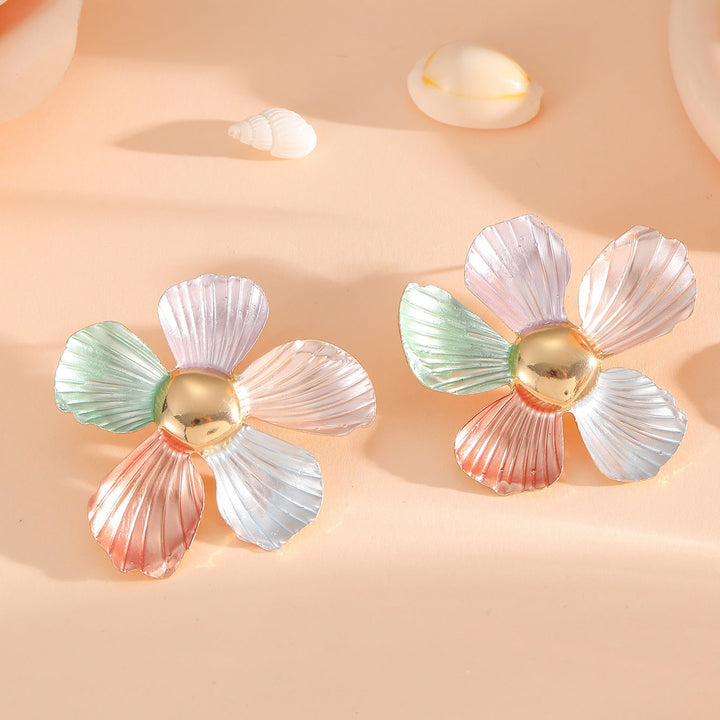 Women's Hair Clips in Artistic Flower Motif All Fashion