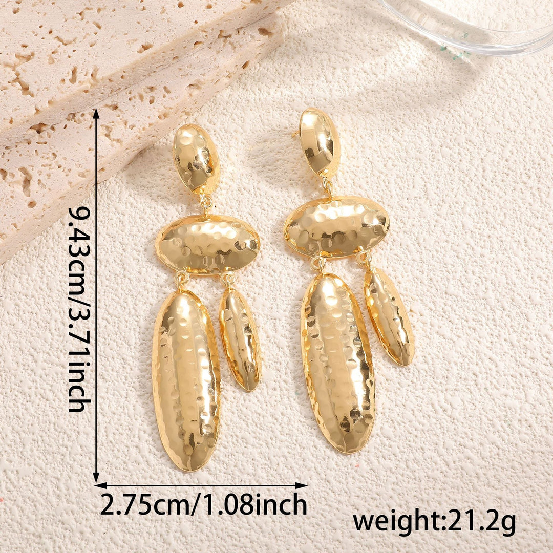 Women Hanging Earrings with artistic, three-dimensional design All Fashion