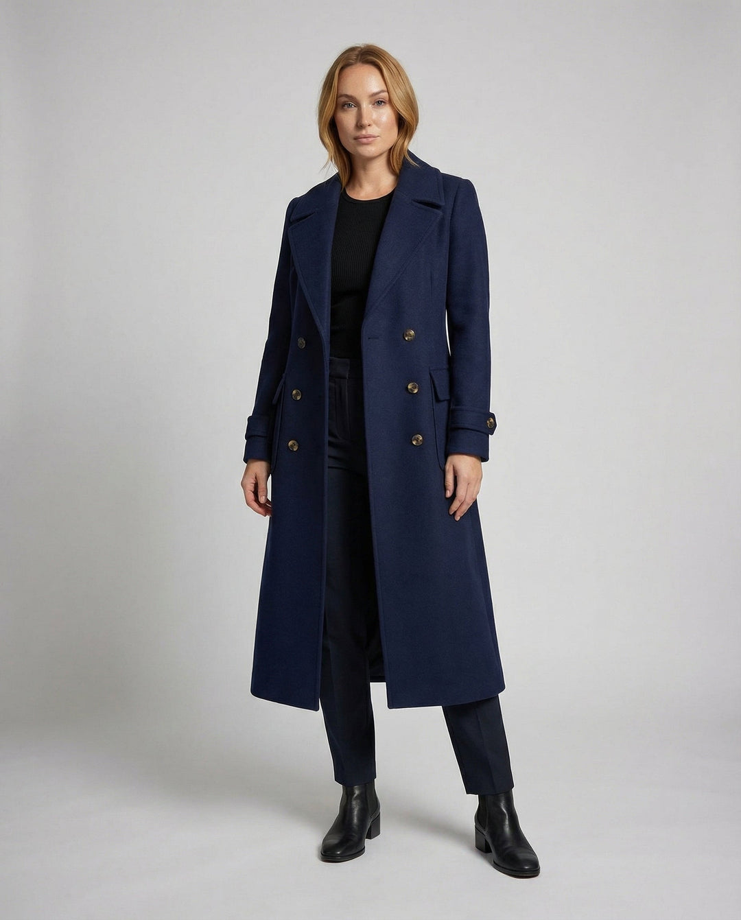 Elegant Wool Coat Women