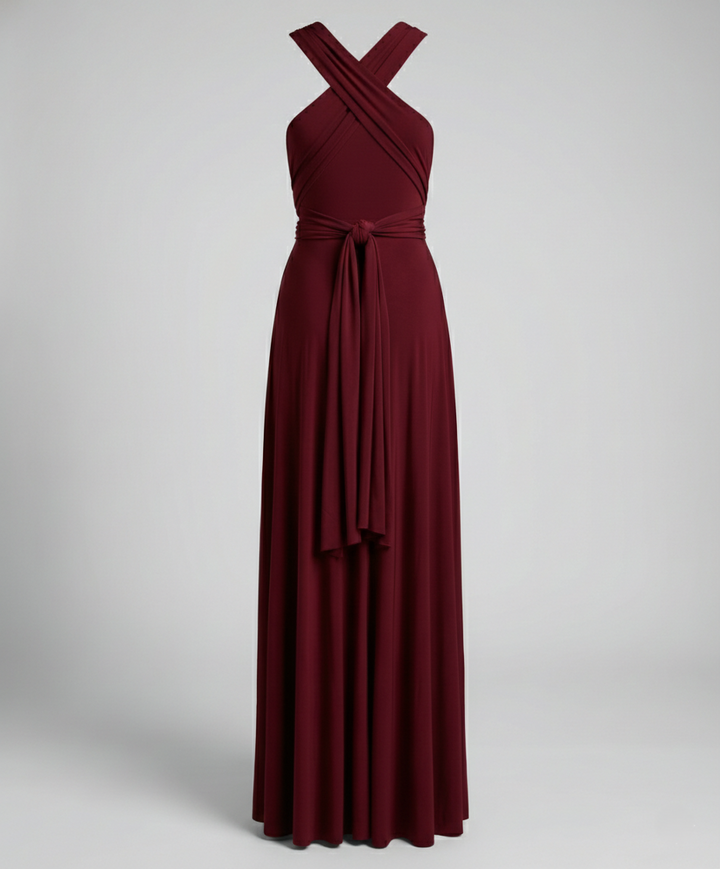 Versatile women's wrap dress