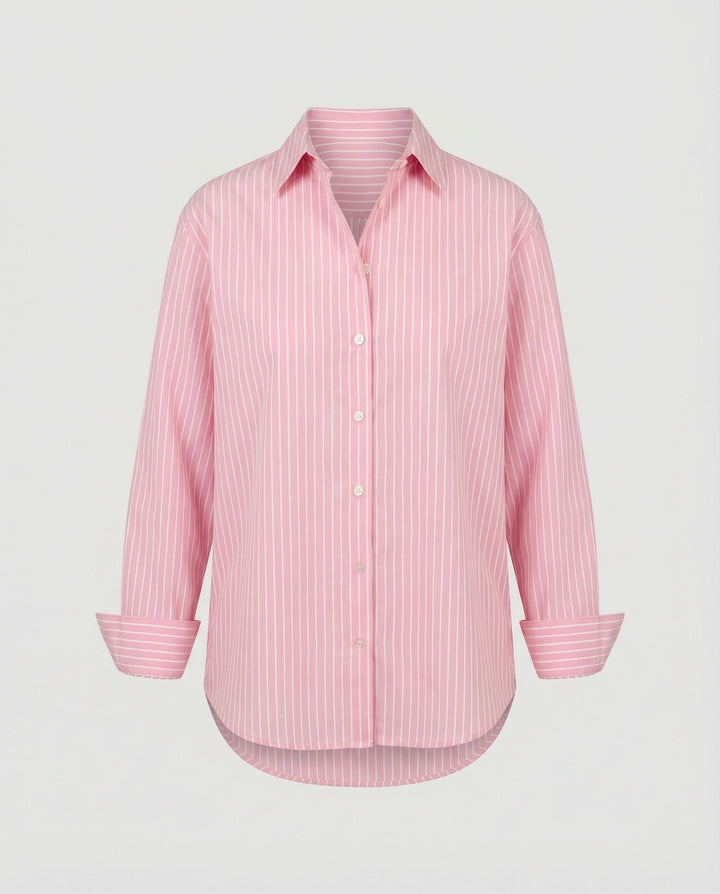 Women's Blouse Top Women's Striped Wide