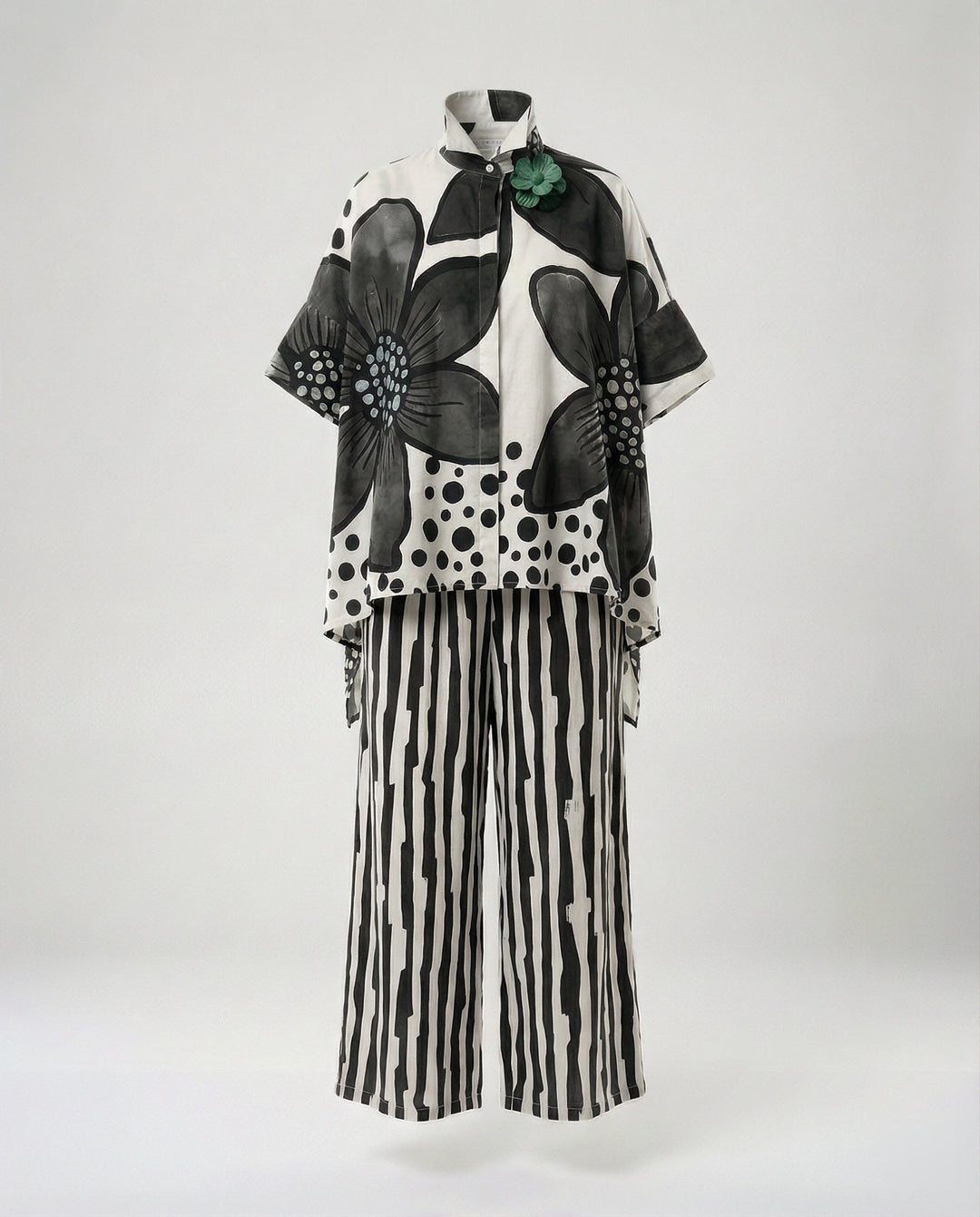 Women's Two-Piece Set Tunic Palazzo