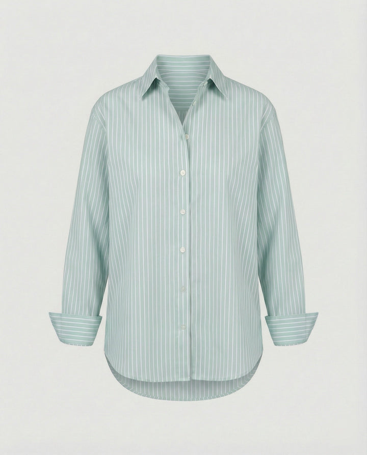 Women's Blouse Top Women's Striped Wide