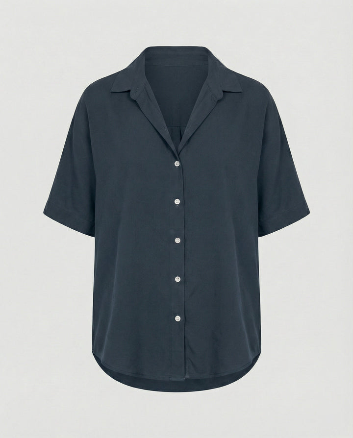 Blouse top women with V-neck